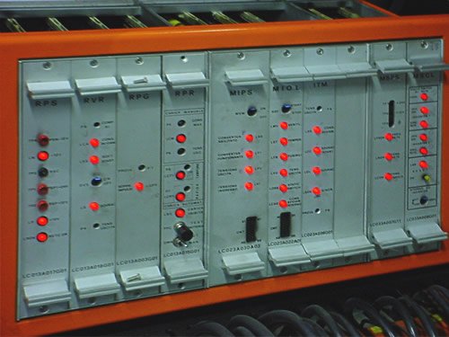 Maintenance - Ramet UPS status on electronic card leds